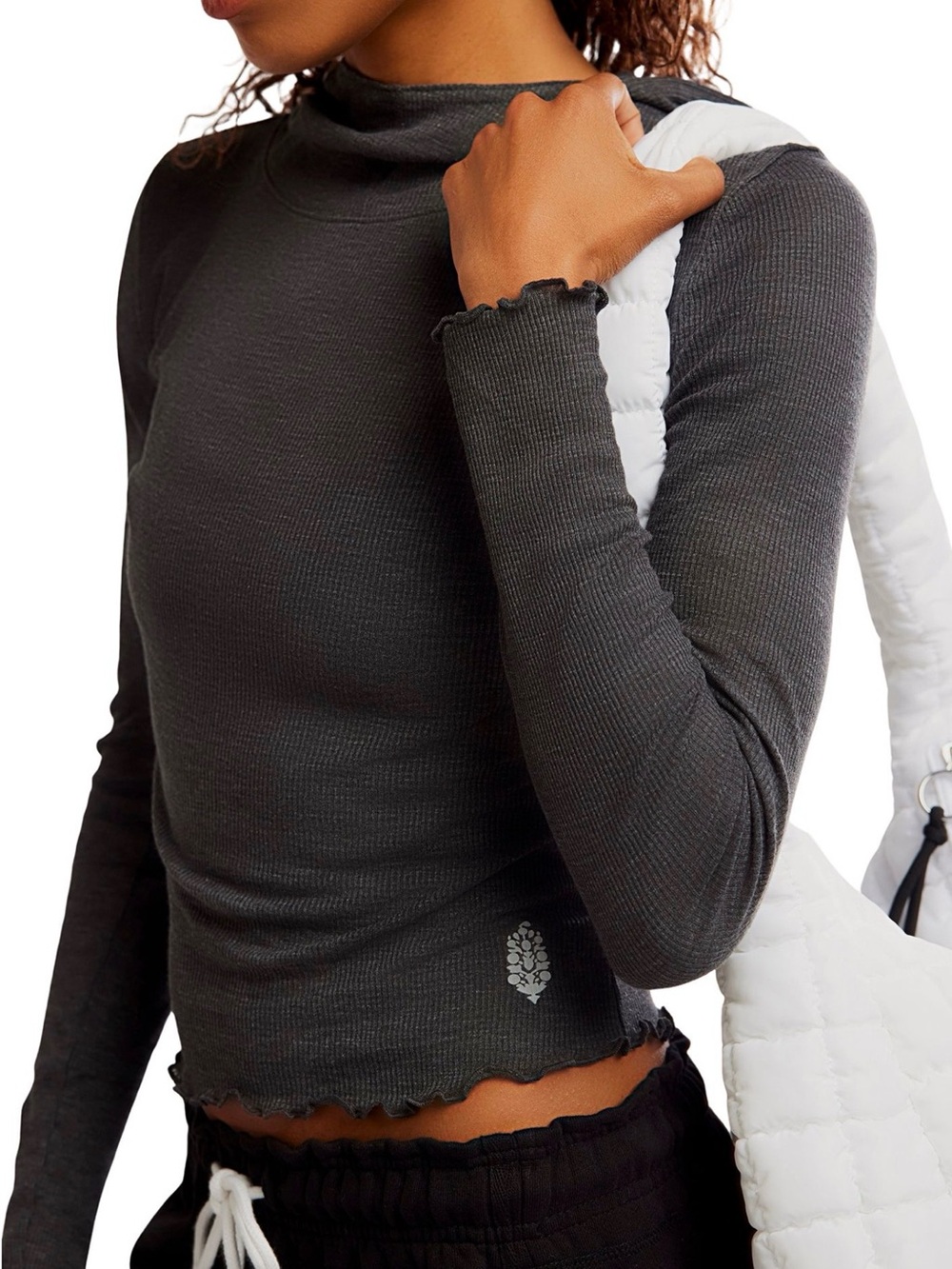 FP Movement Women’s Breathe Easy Layer in Black - Picture 3 of 5